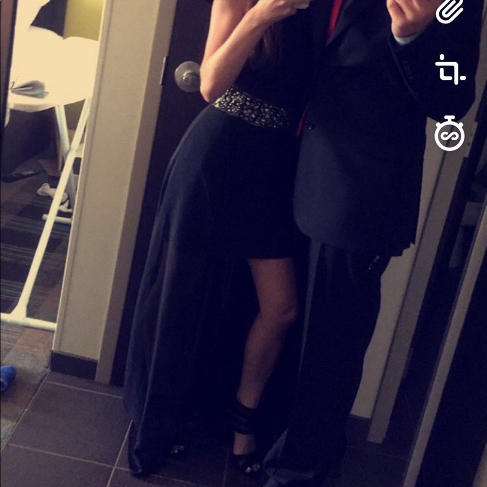 Bebe Formal Dress and Shoes to match